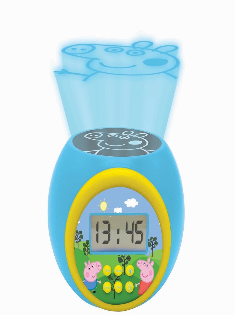 Reloj despertador con proyector y temporizador Peppa Pig Azul - Kiabi