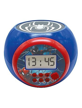 Reloj despertador con proyector y temporizador Spider Man