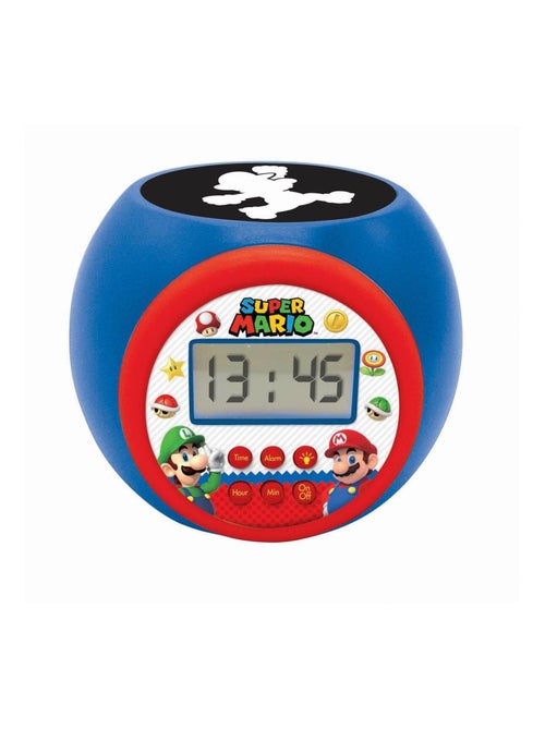 Reloj despertador con proyector y temporizador Super Mario - Kiabi
