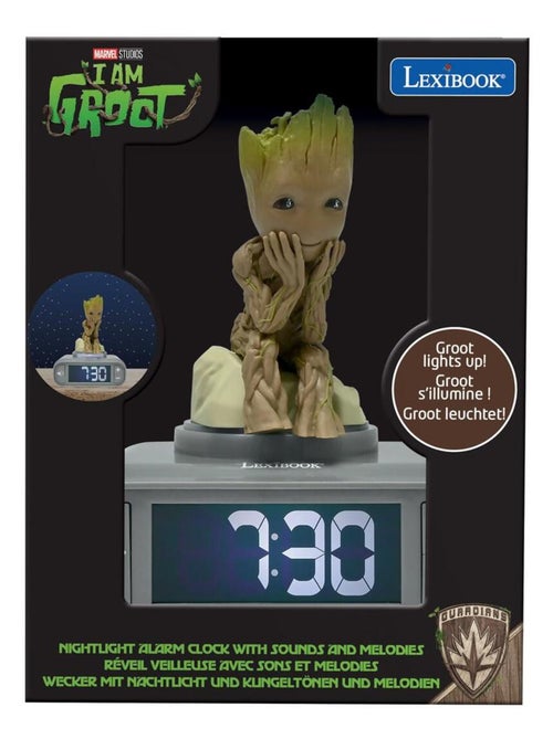 Reloj despertador Groot Nighlight con sonidos - Kiabi