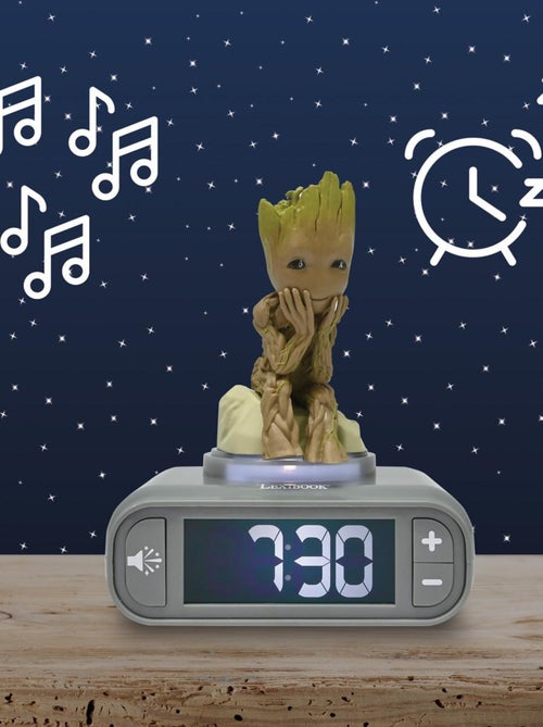 Reloj despertador Groot Nighlight con sonidos - Kiabi
