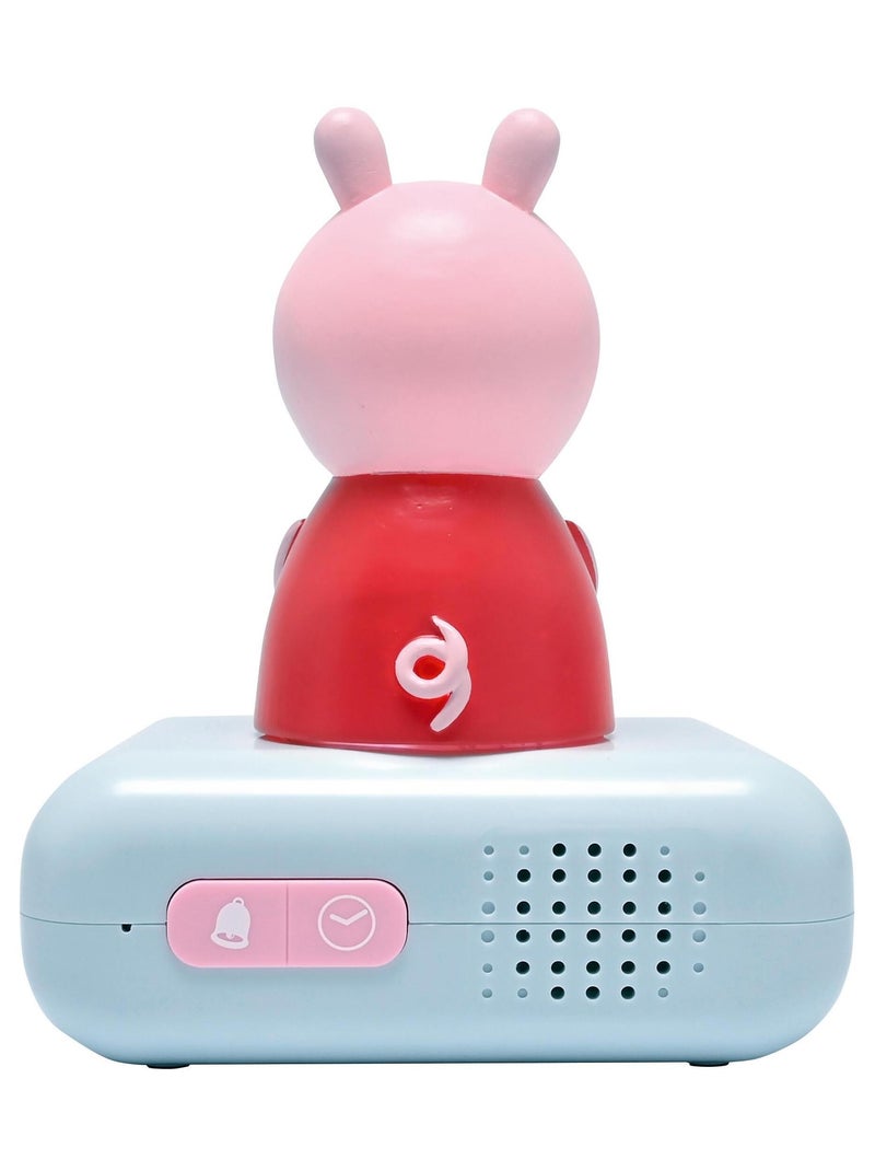 Reloj despertador Peppa Pig Nighlight con sonidos Rosa - Kiabi