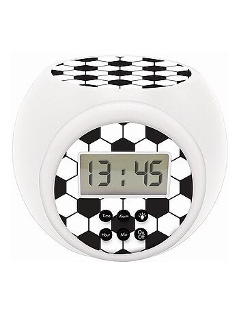 Reloj despertador proyector edici?n f?tbol con temporizador
