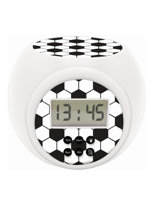 Reloj despertador proyector edici?n f?tbol con temporizador - Kiabi