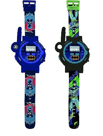 Reloj digital Batman con funci?n Walkie Talkies, distancia hasta 200m