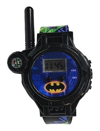 Reloj digital Batman con funci?n Walkie Talkies, distancia hasta 200m
