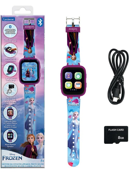Reloj digital con cámara bluetooth frozen con tarjeta de memoria de 8 gb - Kiabi Reloj digital con cámara bluetooth frozen con tarjeta de memoria de 8 gb - Kiabi