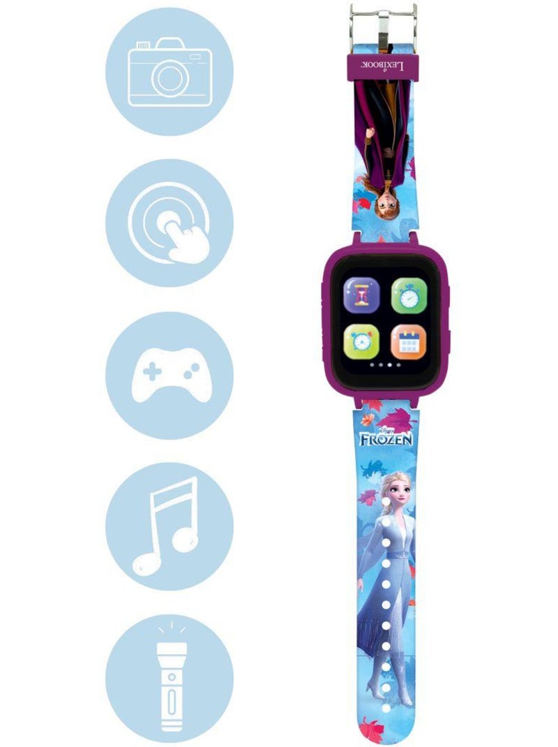 Reloj digital con cámara bluetooth frozen con tarjeta de memoria de 8 gb Azul - Kiabi