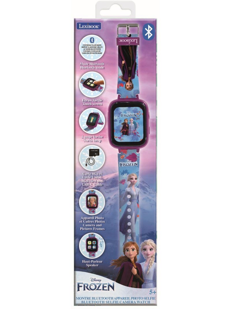 Reloj digital con cámara bluetooth frozen con tarjeta de memoria de 8 gb Azul - Kiabi