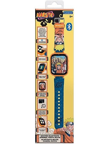 Reloj digital con cámara bluetooth naruto con tarjeta de memoria de 8 gb