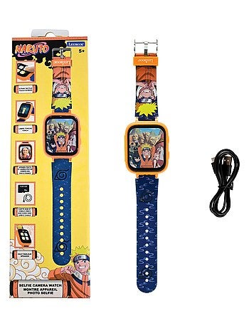 Reloj digital con cámara Naruto y tarjeta de memoria de 8 GB