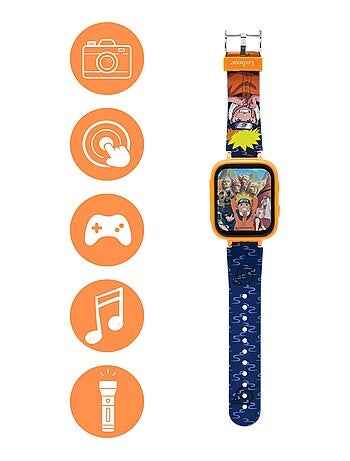 Reloj digital con cámara Naruto y tarjeta de memoria de 8 GB