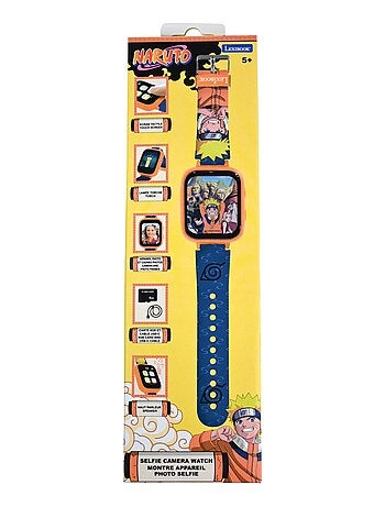Reloj digital con cámara Naruto y tarjeta de memoria de 8 GB