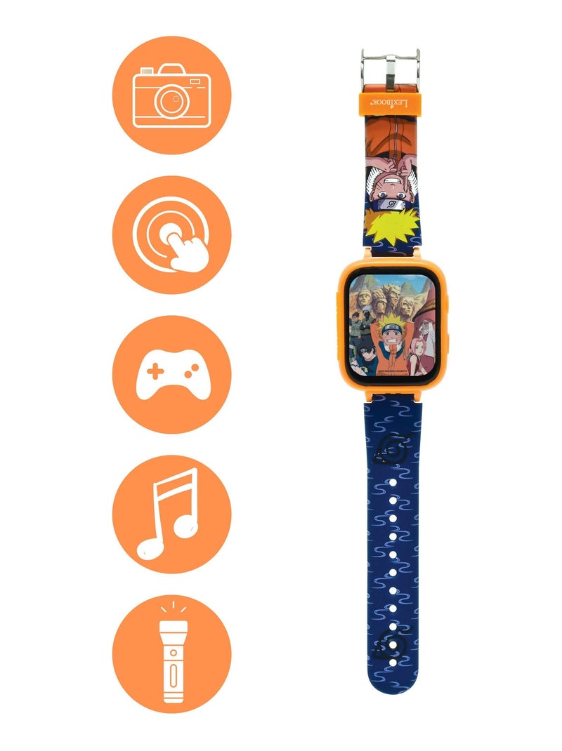Reloj digital con cámara Naruto y tarjeta de memoria de 8 GB Naranja - Kiabi