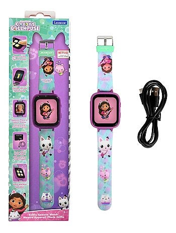 Reloj digital con cámara para casa de muñecas de Gabby y tarjeta de memoria de 8 GB
