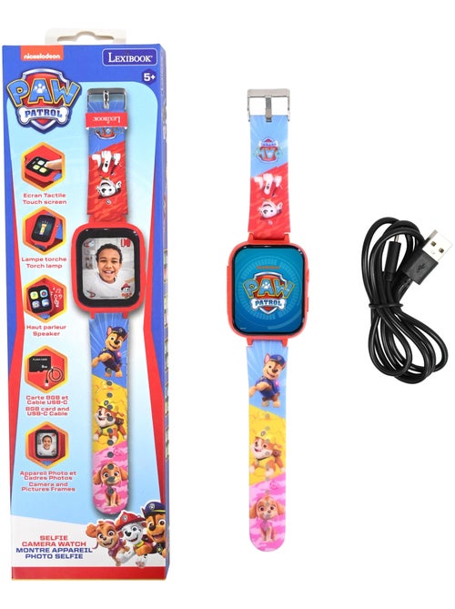 Reloj digital con cámara paw patrol y tarjeta de memoria de 8 gb - Kiabi Reloj digital con cámara paw patrol y tarjeta de memoria de 8 gb - Kiabi