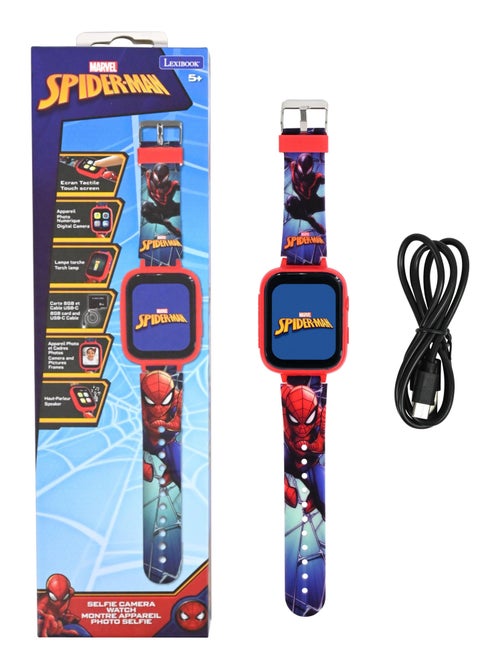 Reloj digital con cámara SpiderMan y tarjeta de memoria de 8 GB - Kiabi