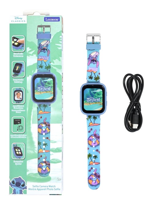 Reloj digital con cámara Stitch y tarjeta de memoria de 8 GB - Kiabi Reloj digital con cámara Stitch y tarjeta de memoria de 8 GB - Kiabi