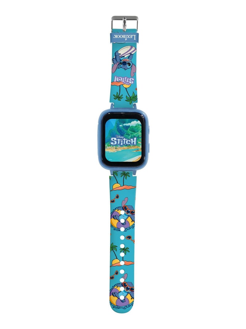 Reloj digital con cámara Stitch y tarjeta de memoria de 8 GB Azul - Kiabi