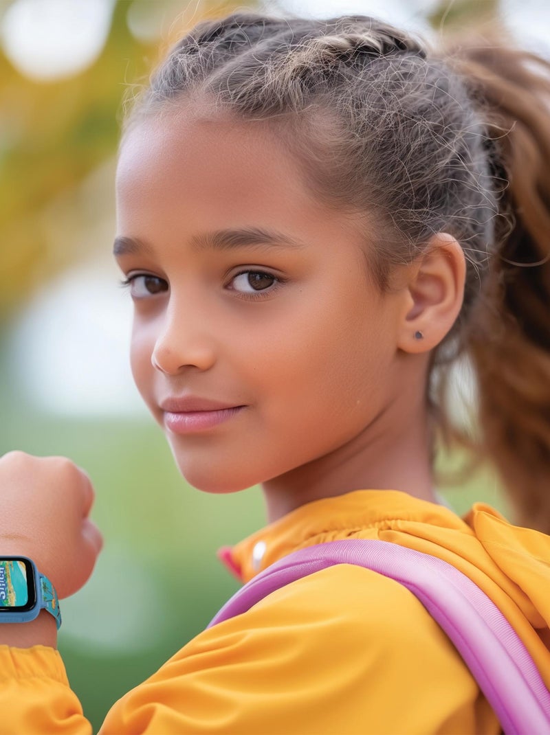 Reloj digital con cámara Stitch y tarjeta de memoria de 8 GB Azul - Kiabi