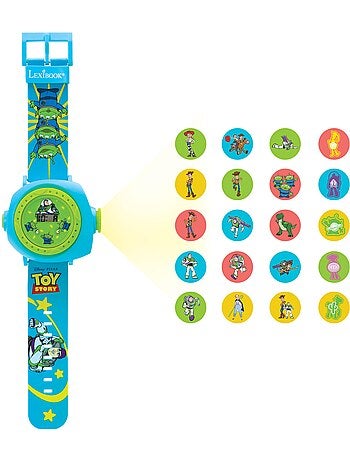 Reloj digital con proyector juguete Story con 20 imágenes para proyectar