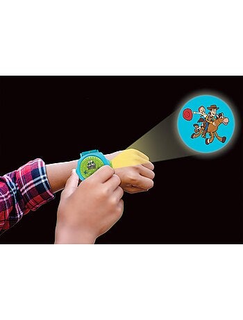 Reloj digital con proyector juguete Story con 20 imágenes para proyectar