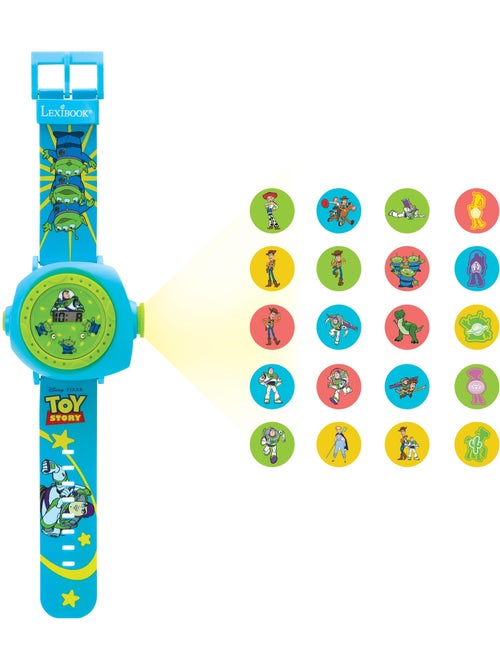 Reloj digital con proyector juguete Story con 20 imágenes para proyectar - Kiabi Reloj digital con proyector juguete Story con 20 imágenes para proyectar - Kiabi