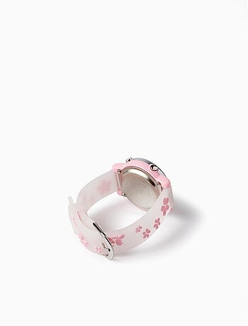 Reloj digital flores