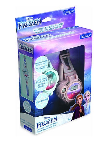 Reloj digital Frozen con función Walkie Talkies, distancia hasta 200m