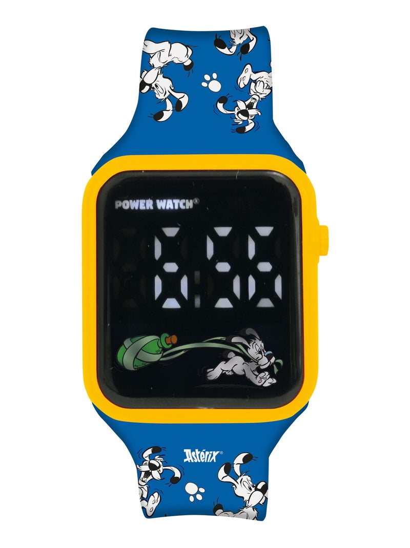 Reloj digital LED Ast?rix Azul - Kiabi