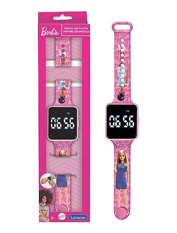 Reloj digital LED Barbie