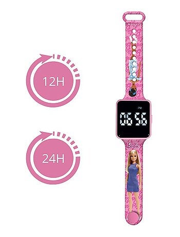 Reloj digital LED Barbie