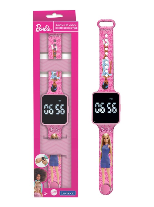 Reloj digital LED Barbie - Kiabi