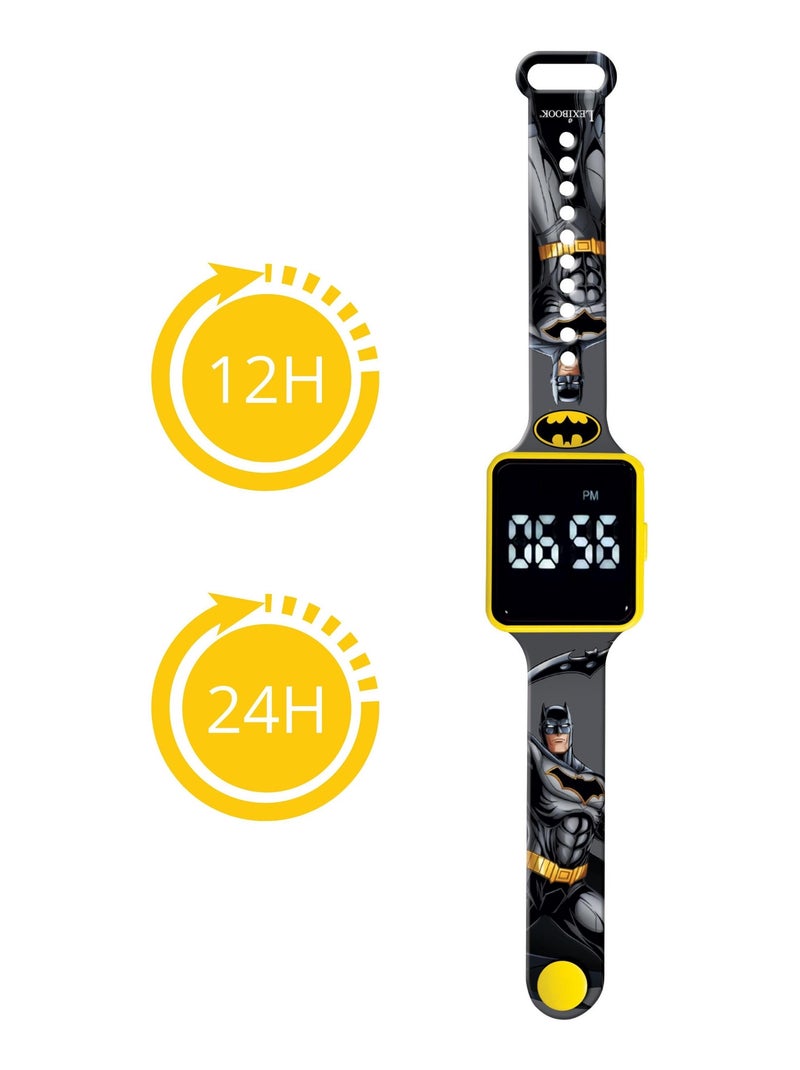 Reloj digital LED Batman Negro - Kiabi