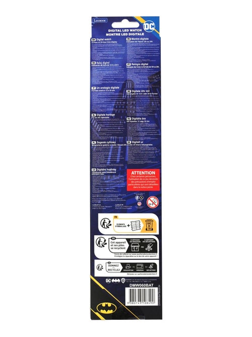 Reloj digital LED Batman - Kiabi