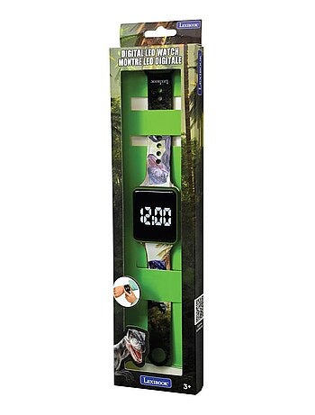 Reloj digital LED Dinosaurios