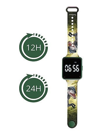 Reloj digital LED Dinosaurios