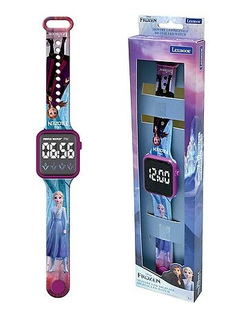 Reloj digital LED Frozen