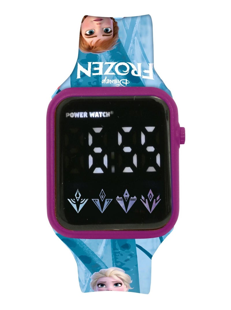 Reloj digital LED Frozen Azul - Kiabi