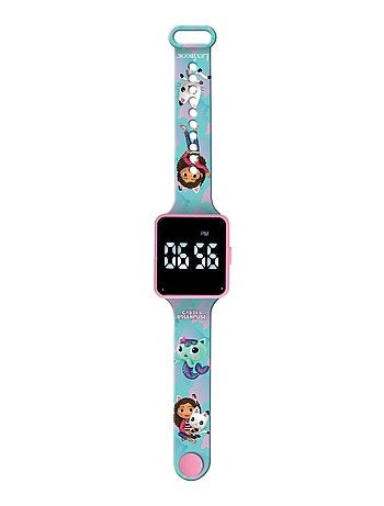 Reloj digital LED Gabby's Dollhouse