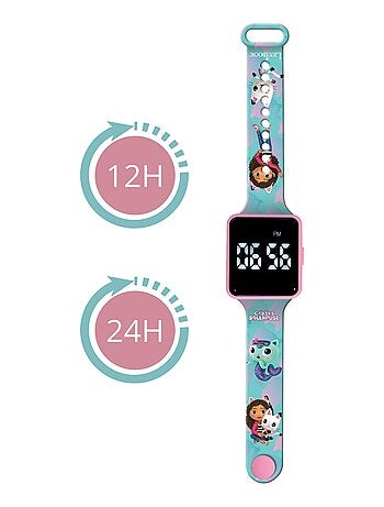 Reloj digital LED Gabby's Dollhouse