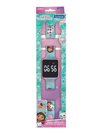 Reloj digital LED Gabby's Dollhouse