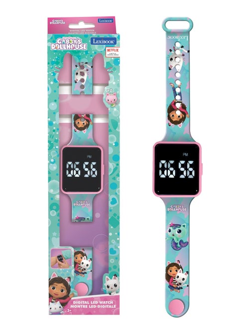 Reloj digital LED Gabby's Dollhouse - Kiabi