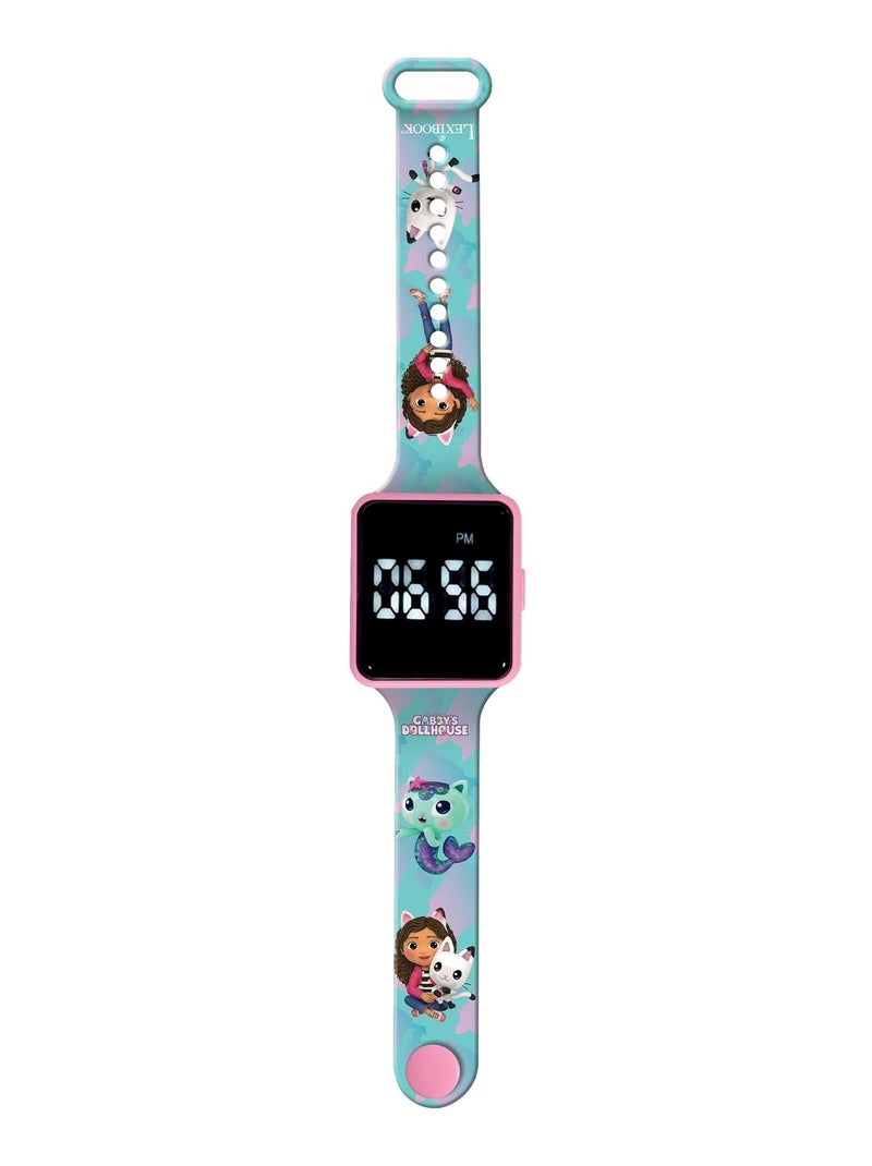 Reloj digital LED Gabby's Dollhouse Azul - Kiabi
