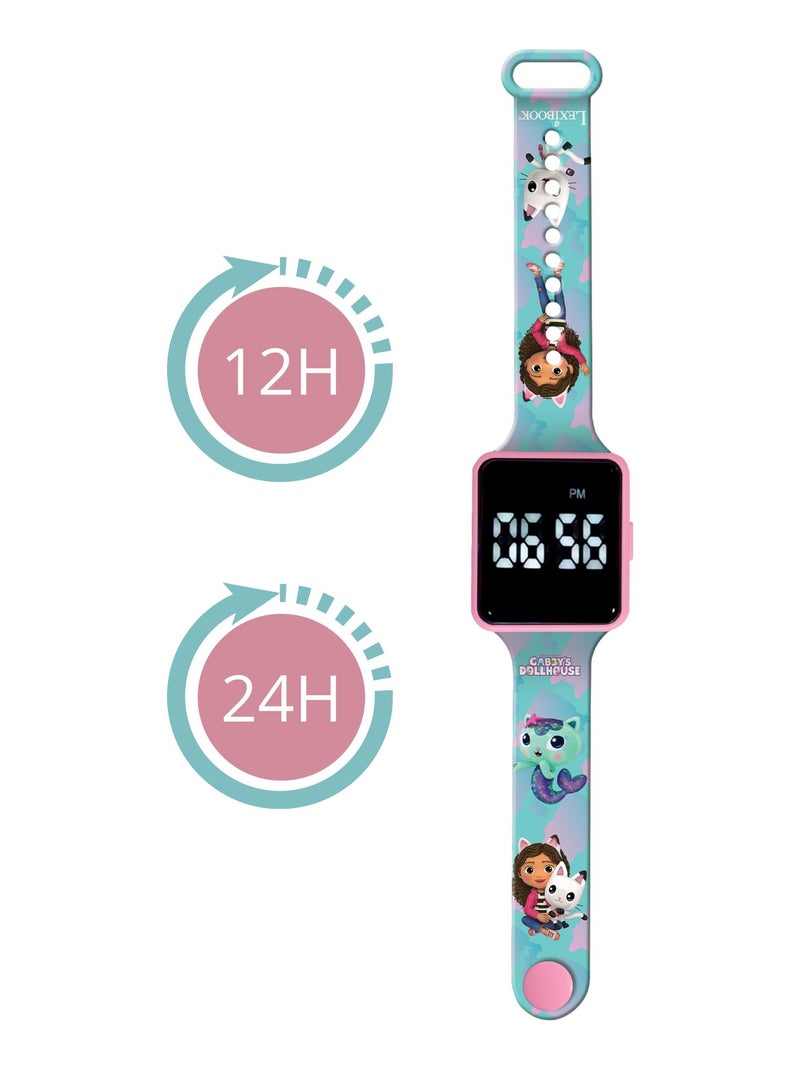 Reloj digital LED Gabby's Dollhouse Azul - Kiabi
