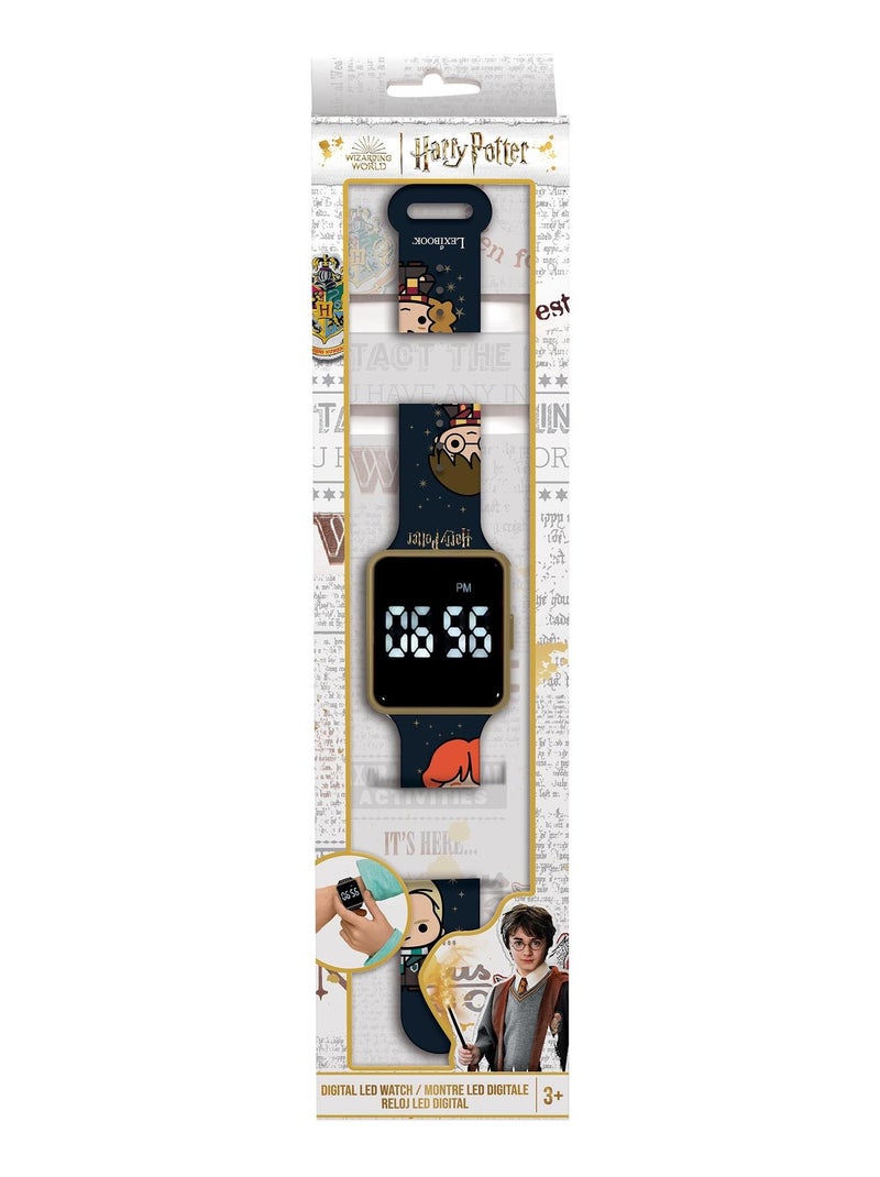 Reloj digital LED Harry Potter Negro - Kiabi
