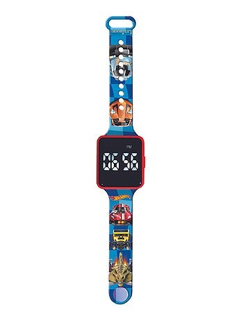 Reloj digital LED Hot Wheels