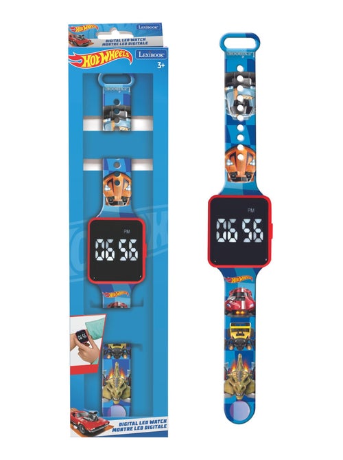 Reloj digital LED Hot Wheels - Kiabi