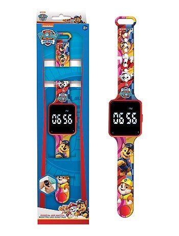 Reloj digital LED Paw Patrol