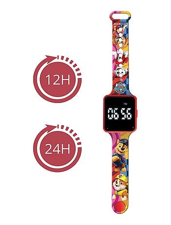 Reloj digital LED Paw Patrol